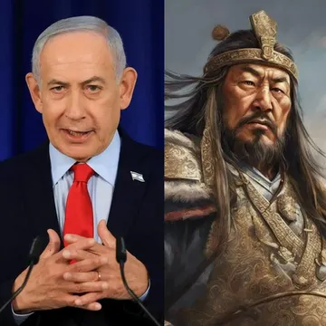 Benjamin Netanyahu and Genghis Khan